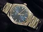 Mens Stainless Steel Rolex Air King No Date Watch Black items in 