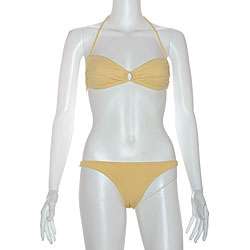 Cotn by Lucenti Swimwear Womens Gemada Bandeau Bikini   