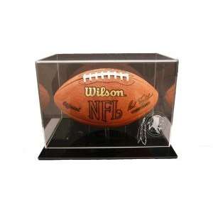   Washington Redskins Black Acrylic Football Display