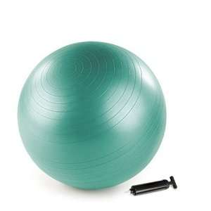 Inflatable Yoga Ball W Pump.diameter 25 Inches  Sports 