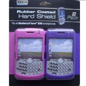  Blackberry Rubber Coated Hard Shield Fits All Curve 8300 