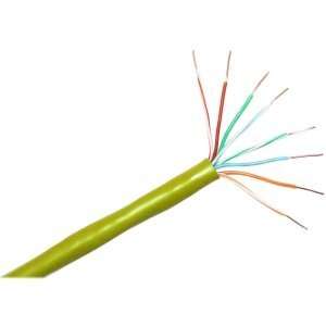  ClearLinks 1000FT Cat. 6 550MHZ Solid Yellow Bulk Cable 