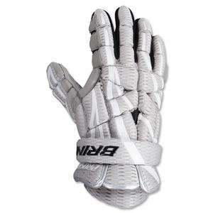  Brine Prospect Lacrosse Gloves 13 (White) Sports 