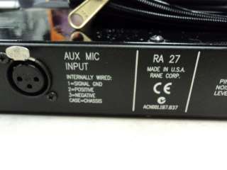   Realtime Audio Spectrum Analyzer System w/Measurement Microphone RA27