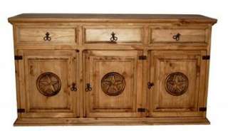 Honey Rustic Cabinet Sideboard MDR03 CC 4B  