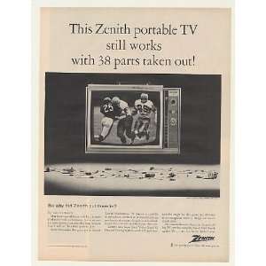   TV 38 Parts Taken Out Print Ad (Memorabilia) (47757)