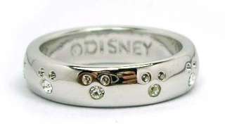 Disney Mickey Mouse Clear Crystal Ring Kids Mother Gift  