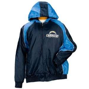  Mens San Diego Chargers Winter Coat
