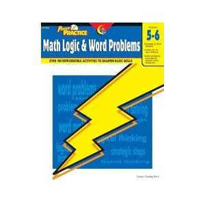   Power Practice Math Logic and Word Problems Grades 5 6 Toys & Games
