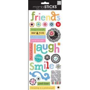  MAMBI Specialty Stickers Friends Words 