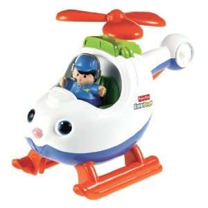    Fisher Price Little People Spin n Fly Helicopter Toys & Games