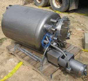 100 Gallon Stainless Steel Pressure Tank  