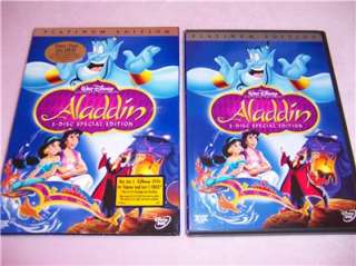Walt Disneys ALADDIN DVD 2 Disc Platinum Edition  