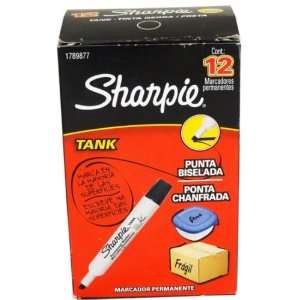  Sharpie Tank Black Permanent Marker Case Pack 36
