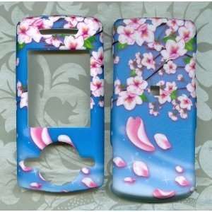  cherry flower rubberized AT&T Samsung SGH a777 FACEPLATE 
