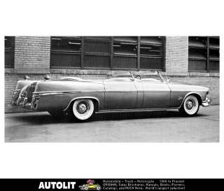 1955 Chrysler Imperial Phaeton Parade Car Factory Photo  