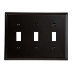  Traditional Design Triple Toggle Switch Wall Plate
