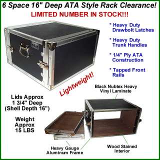   16 DEEP ATA RACK IN STOCK FACTORY CLEARANCE LIMITED SUPPLY  