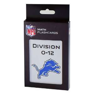  NFL Detroit Lions Division Flash Cards