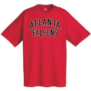  Atlanta Falcons Red Heart and Soul T Shirt Sports 