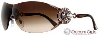 Bulgari Sunglasses BV6039B 245 13 Brown 6039 Limited Edition  