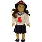 The Queens Treasures Vintage Sailor Dress Complete Outfit for 