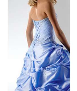 Blue Gorgeous Formal Party Ball Prom Gown Evening Dress  