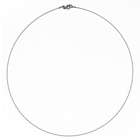 JewelryWeb 14k Yellow 0.5mm Twist Cable Wire Chain Necklace   18 Inch