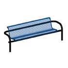 Ultra Play Systems Double Pedestal Contour Bench 6 Foot