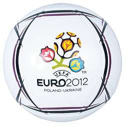 Buy Euro 2012 Official Football white from our Footballs range   Tesco 
