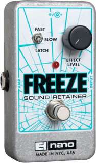 Electro Harmonix Freeze Sound Retainer Compression Guitar Pedal  