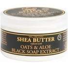 Nubian Heritage African Black Soap Infused Butter 4 oz Cream