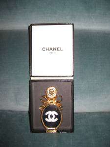 Vintage Chanel mirror brooch MADE in France very rare  