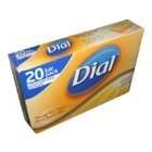 Dial Antibacterial Deodorant Gold Bar Soap, 4 Oz. (Pack of 20)
