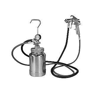 Quart Pressure Pot with Silver Gun and Hose  Astro Pneumatic Tools 