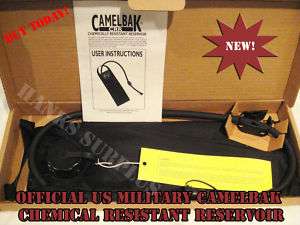   Camelbak Water Reservoir Chemical Resistant Bladder Bottle Gas Mask