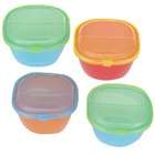 Especially for Baby 4 Pack BPA Free Snack Cup with Lids