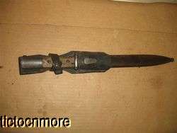 WWII GERMAN MAUSER E F HORSTER 84/ 98K K98 KNIFE BAYONET & SCABBARD 