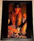Zakk Wylde 1989 poster Ozzy Osbourne Gibson Guitars