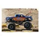 None Big Foot Monster Truck (24 x 18) Poster Print
