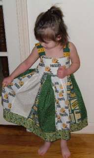 NFL Green Bay Packers Custom Unique Toddler Dress 12   24 Month, 2T 
