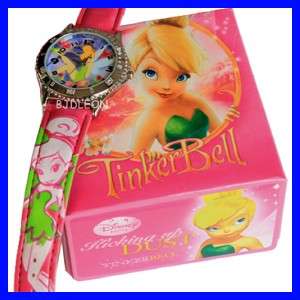 Disney Tinker Bell Peter Pan Wrist Watch For Children Xmas Gift M36AA 