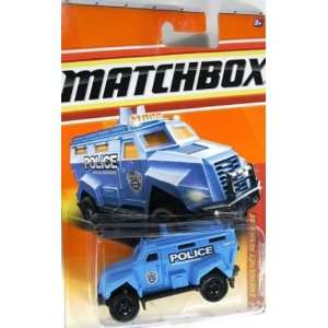  2011 Matchbox SWAT Truck Black #59 of 100 164 Scale 