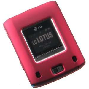   Snap on Hard Skin Cover Case for Lg Lotus + Clip 