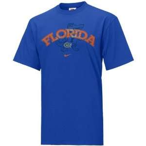  Nike Florida Gators Royal Blue Classic Student T shirt 
