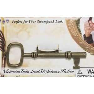  Steampunk Antique Brass Finish Key Ring 