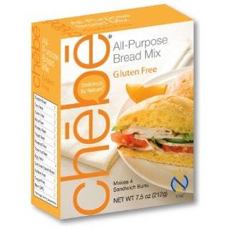 Chebe Bread All Purpose Mix, Gluten Free, 7.5 Ounce Bags (Pack of 8)