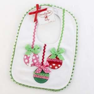    Ornament Pique Bib Size 0 6 Months   130102 