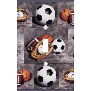  Sports Decorative Light Switch Cover Wall Plate 
