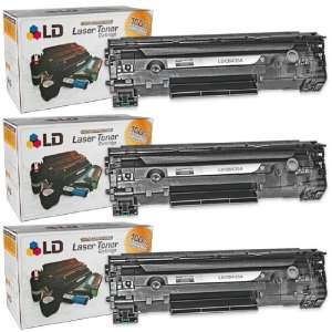  LD © HP Remanufactured CB435A (35A) Set of 3 Black Laser Toner 